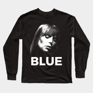 Blue Vintage Long Sleeve T-Shirt